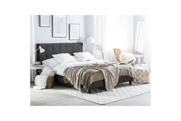 Vannseng La Rochelle - Mørkegrå, svart, 160x200 cm - Møbler - Senger - Vannsenger