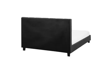 Vannseng La Rochelle - Mørkegrå, svart, 160x200 cm - Møbler - Senger - Vannsenger