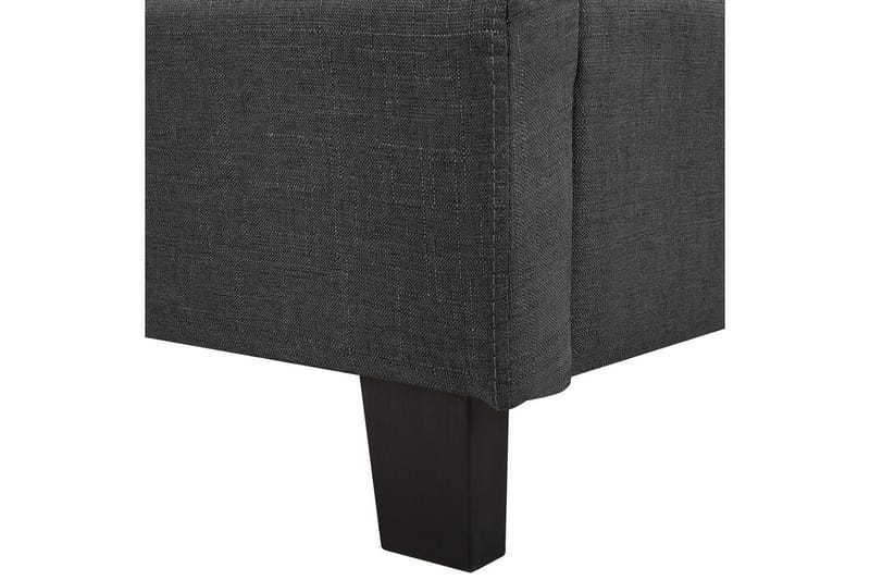 Vannseng La Rochelle - Mørkegrå, svart, 160x200 cm - Møbler - Senger - Vannsenger