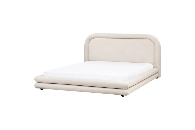 Vannseng Lavardens, Lys beige, svart, 180x200 cm