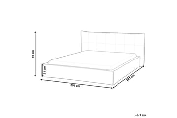 Vannseng Lestre - Grønn, svart, 160x200 cm - Møbler - Senger - Vannsenger