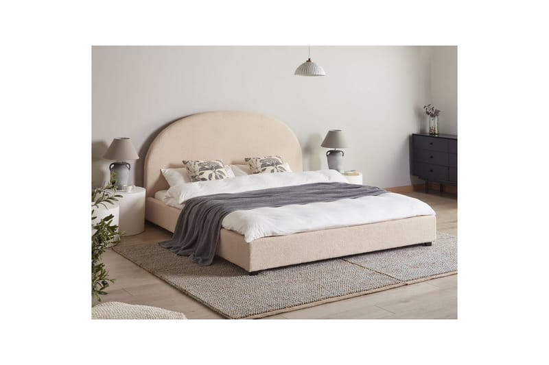 Vannseng Vaucluse - Beige Bouclé, 180x200 cm - Møbler - Senger - Vannsenger