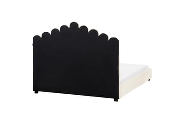 Vannseng Vincennes - Hvit, Svart, 140x200 cm - Møbler - Senger - Vannsenger