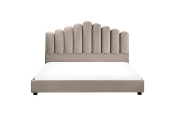 Vannseng Vincennes - Taupe, svart, 180x200 cm - Møbler - Senger - Vannsenger