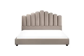 Vannseng Vincennes - Taupe, svart, 180x200 cm - Møbler - Senger - Vannsenger