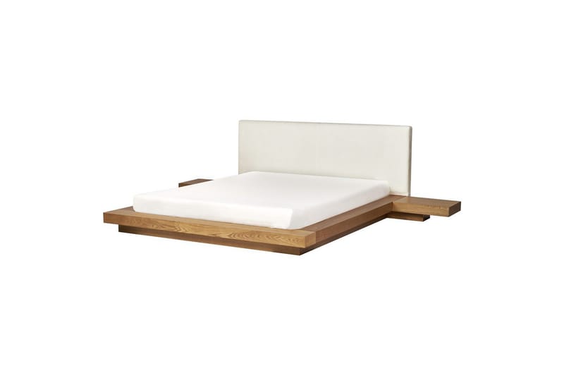 Vannseng Zen - Lyst tre, hvit, 160x200 cm - Møbler - Senger - Vannsenger