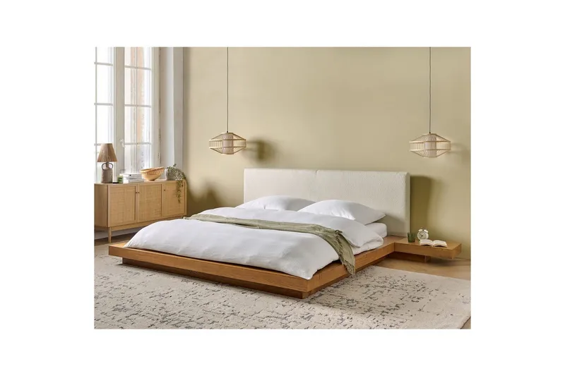 Vannseng Zen - Naturlig, hvit, 180x200 cm - Møbler - Senger - Vannsenger