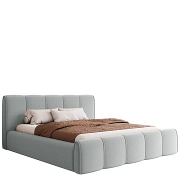 Varlinor Sengeramme 140x200 cm med Oppbevaring - Lys grå - Møbler - Senger - Senger med oppbevaring
