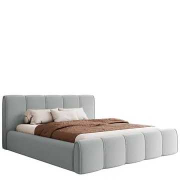 Varlinor Sengeramme 180x200 cm med Oppbevaring - Lys grå - Møbler - Senger - Senger med oppbevaring