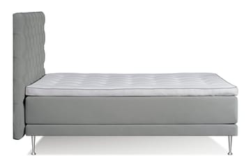 Victoria Komplett Sengepakke 140x200 - Lysegrå - Møbler - Senger - Kontinentalsenger