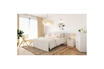 Vyric Sengeramme - Matt Hvit - Møbler - Senger - Sengeramme & sengestamme