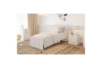 Vyric Sengeramme - Matt Hvit - Møbler - Senger - Sengeramme & sengestamme