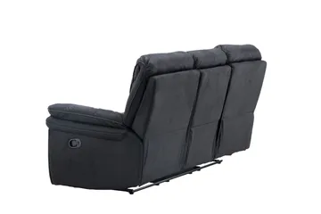 Saranda Reclinersofa - Svart - Møbler - Sofaer - Reclinersofaer - 3 seters kinosofa & reclinersofa