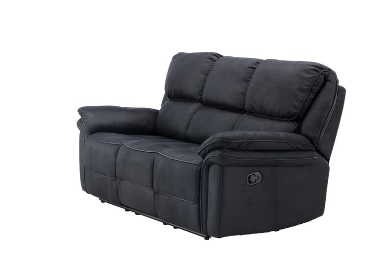 Saranda Reclinersofa - Svart - Møbler - Sofaer - Reclinersofaer - 3 seters kinosofa & reclinersofa