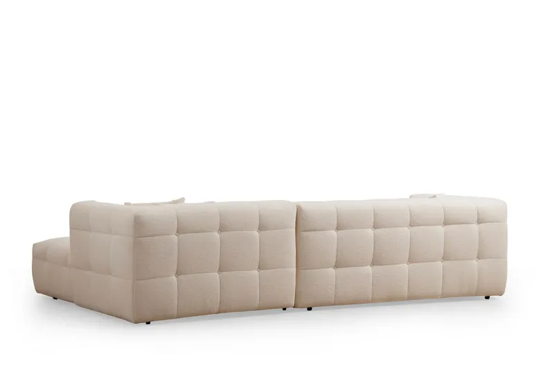 Octavian Sofa med Sjeselong 5-seter - Beige - Møbler - Sofaer - Sofaer med sjeselong
