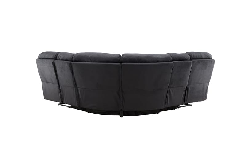Saranda Reclinersofa - Svart - Møbler - Sofaer - Reclinersofaer - 4 seters kinosofa & reclinersofa