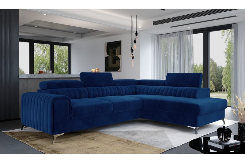 Sjeselongsofa Laucha Høyre - Sofaer med sjeselong