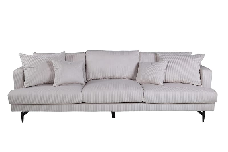 Sofia 3-seters Sofa - Beige - Møbler - Sofaer - 3 seter sofa