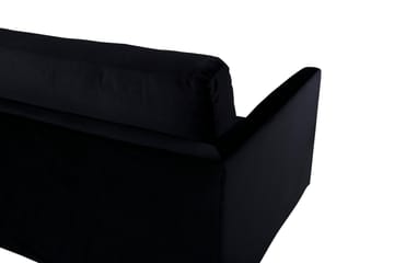 Zoom 3-seters Sofa - Svart - Møbler - Sofaer - 3 seter sofa