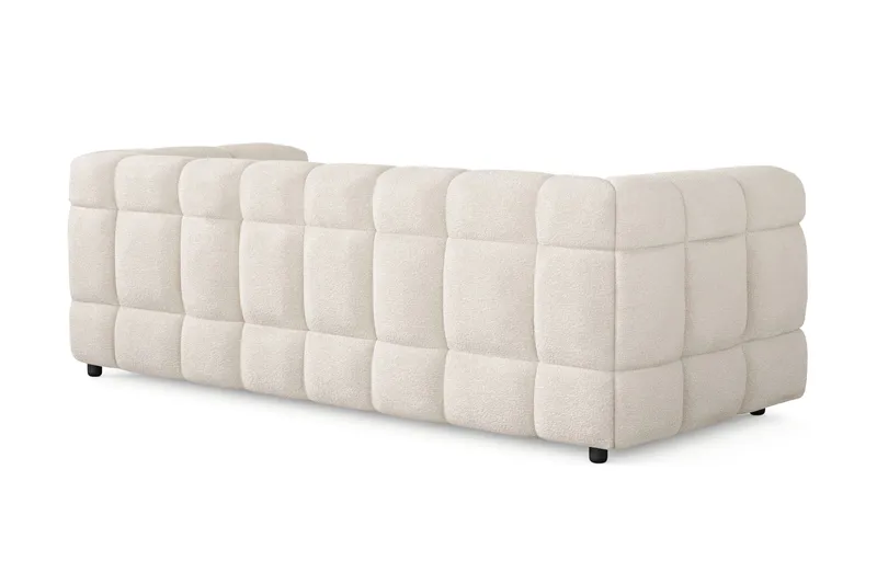 Elise 3-seters Sofa - Beige Teddy - Møbler - Sofaer - 3 seter sofa