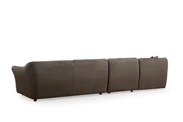 Damor Buet Sofa 4-seter - Brun - Møbler - Sofaer - 4 seter sofa