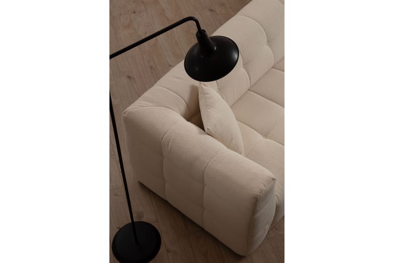Octavian Sofa med Sjeselong 5-seter - Beige - Møbler - Sofaer - Sofaer med sjeselong
