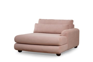 Relento Sofa med Sjeselong 3-seter - Rosa - Møbler - Sofaer - Sofaer med sjeselong - 3 seters sofa med divan