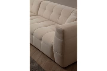 Octavian Sofa med Sjeselong 5-seter - Beige - Møbler - Sofaer - Sofaer med sjeselong