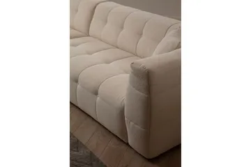 Octavian Sofa med Sjeselong 5-seter - Beige - Møbler - Sofaer - Sofaer med sjeselong