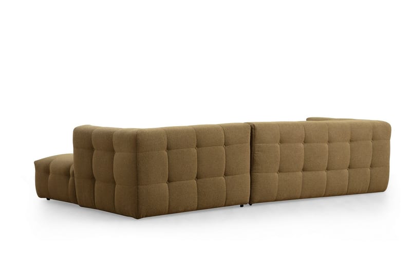 Octavian Sofa med Sjeselong 5-seter - Mørk beige - Møbler - Sofaer - Sofaer med sjeselong