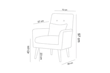 Arianda Sofagruppe - Grå - Møbler - Sofaer - Sofagrupper