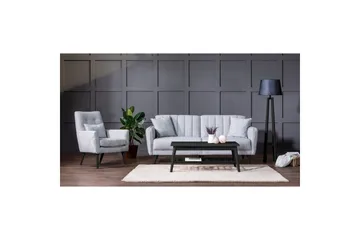 Arianda Sofagruppe - Grå - Møbler - Sofaer - Sofagrupper