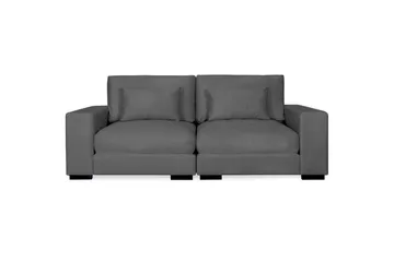 Dubai 2-seters sofa fløyel ekstra dyp