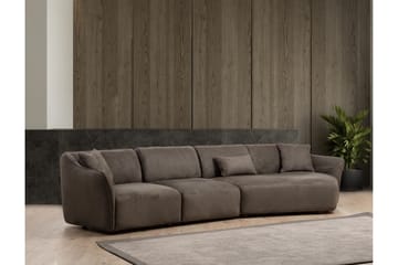 Damor Buet Sofa 4-seter - Brun - Møbler - Sofaer - 4 seter sofa