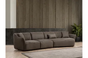 Damor Buet Sofa 4-seter - Brun - Møbler - Sofaer - 4 seter sofa
