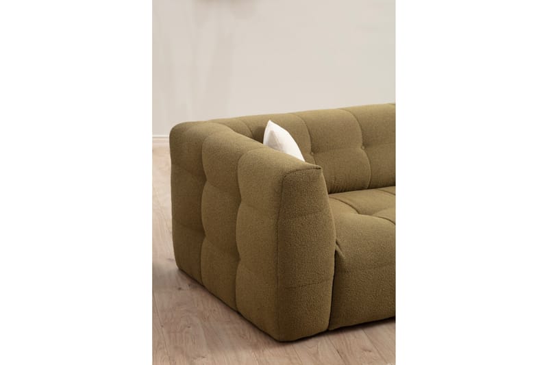 Octavian Sofa med Sjeselong 5-seter - Mørk beige - Møbler - Sofaer - Sofaer med sjeselong