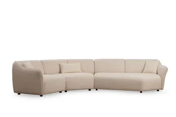 Damor Buet Sofa 4-seter - Beige - Møbler - Sofaer - 4 seter sofa
