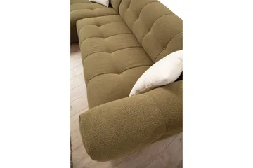 Octavian Sofa med Sjeselong 5-seter - Mørk beige - Møbler - Sofaer - Sofaer med sjeselong