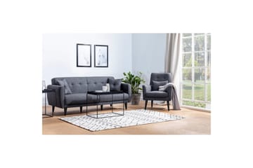 Hunterville Sofagruppe - Antrasitt - Møbler - Sofaer - Sofagrupper