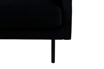 Zoom 3-seters Sofa - Svart - Møbler - Sofaer - Fløyelssofaer