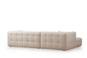 Octavian Sofa med Sjeselong 5-seter - Beige - Møbler - Sofaer - Sofaer med sjeselong