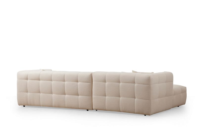 Octavian Sofa med Sjeselong 5-seter - Beige - Møbler - Sofaer - Sofaer med sjeselong
