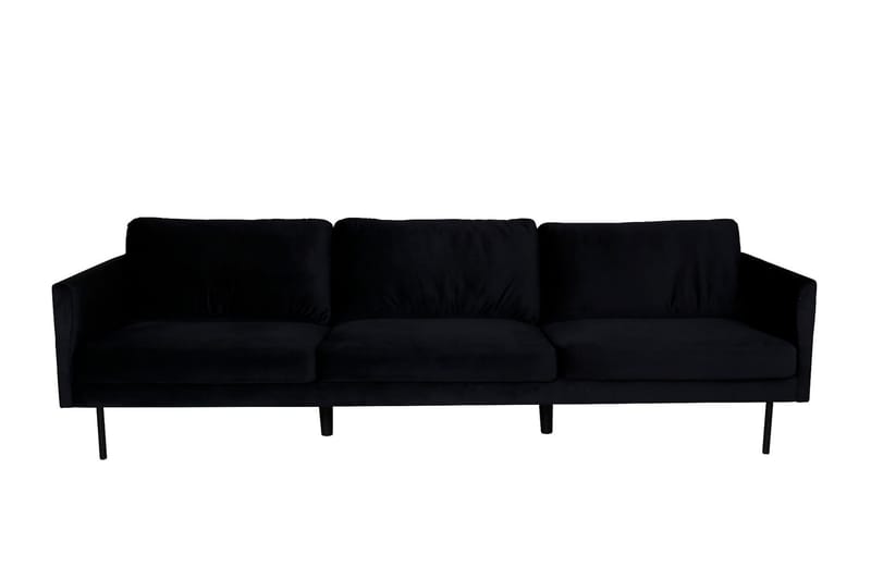 Zoom 3-seters Sofa, Svart