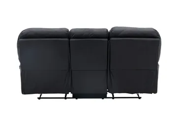 Saranda Reclinersofa - Svart - Møbler - Sofaer - Reclinersofaer - 3 seters kinosofa & reclinersofa