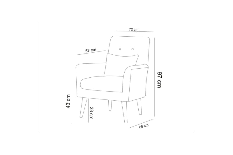 Hunterville Sofagruppe - Mørkegrå - Møbler - Sofaer - Sofagrupper