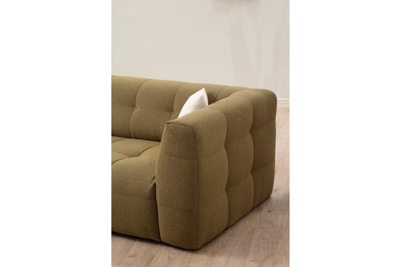Octavian Sofa med Sjeselong 5-seter - Mørk beige - Møbler - Sofaer - Sofaer med sjeselong