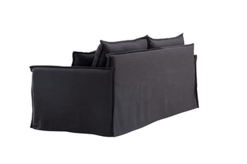 Nova 3-seters Sofa - Svart - Møbler - Sofaer - 3 seter sofa