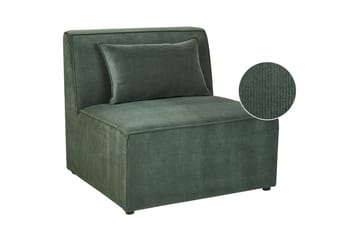 1-sitssektion Beliani Lemvig Beige NO_BRAND Green - Møbler - Sofaer - Modulsofaer - Midtmodul