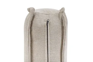 1-sitssoffa Beliani Tibro Beige, ljust trä Beige||Light colored wood - Møbler - Sofaer - Modulsofaer - Midtmodul