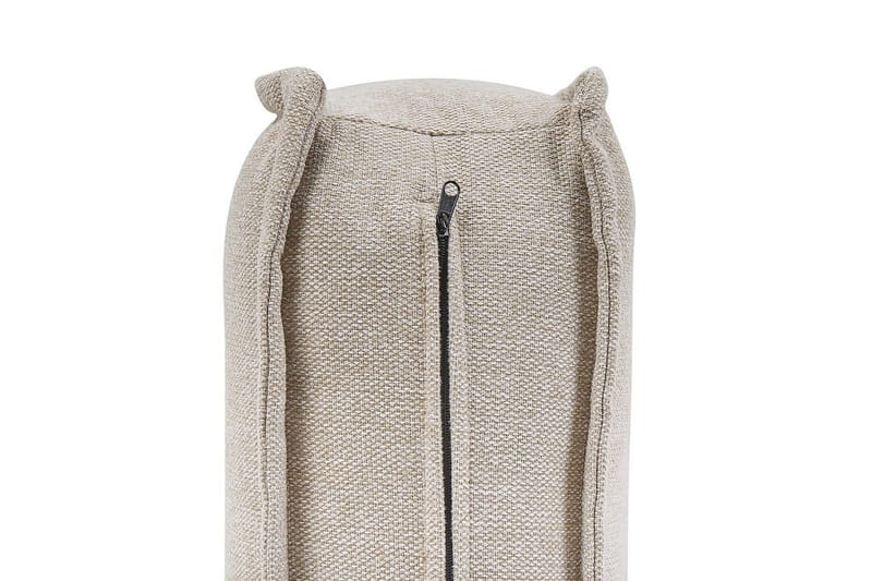 1-sitssoffa Beliani Tibro Beige, ljust trä Beige||Light colored wood - Møbler - Sofaer - Modulsofaer - Midtmodul